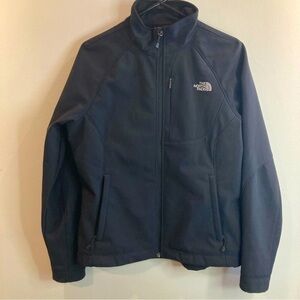 THE NORTH FACE Sz L Softshell  Fleece Lined Original Hologram Fitted Jacket